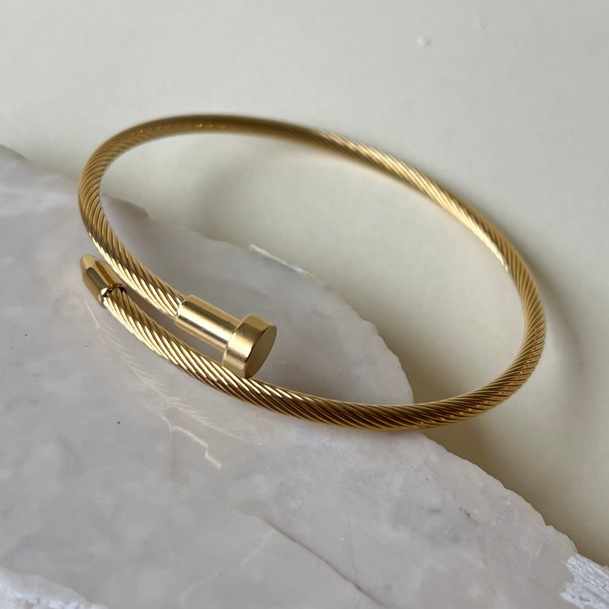 Chyodo 02 | 18K Gold Plated Bangle