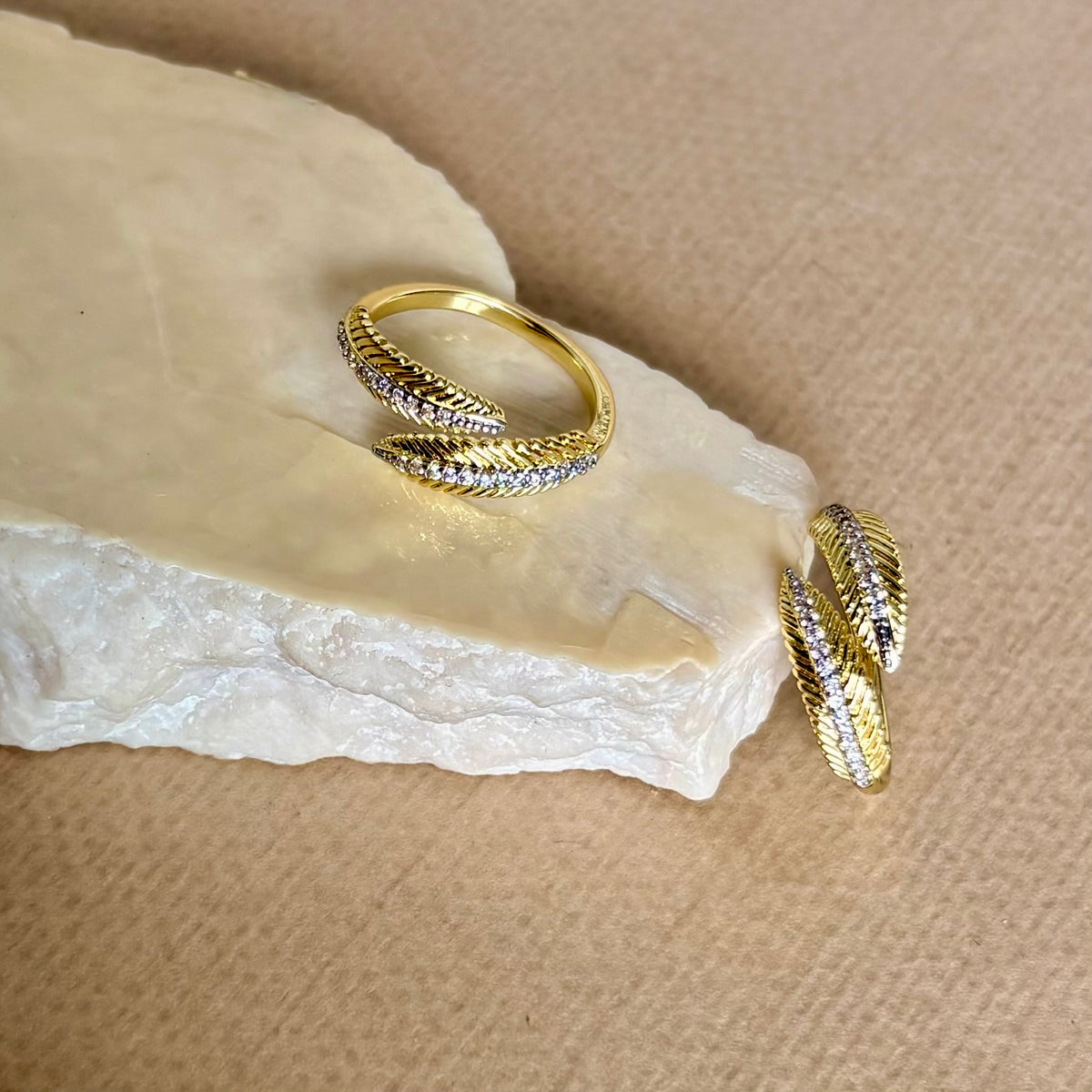 Florenne | Gold Plated Ring