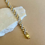 Onyx 10 | Gold Plated Bracelet