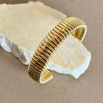 Zoa | Gold Plated Bangle