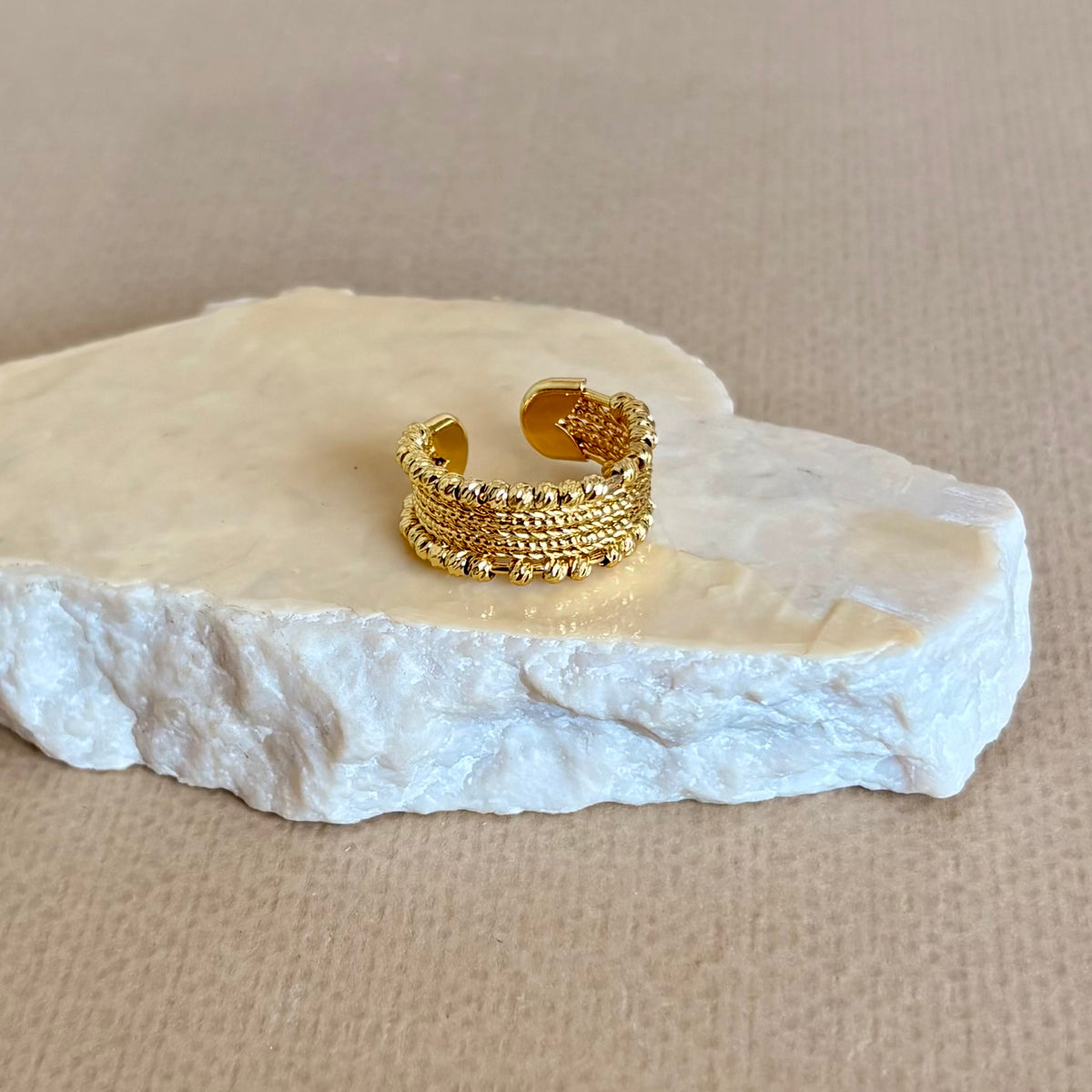 Jorel | Gold Plated Ring