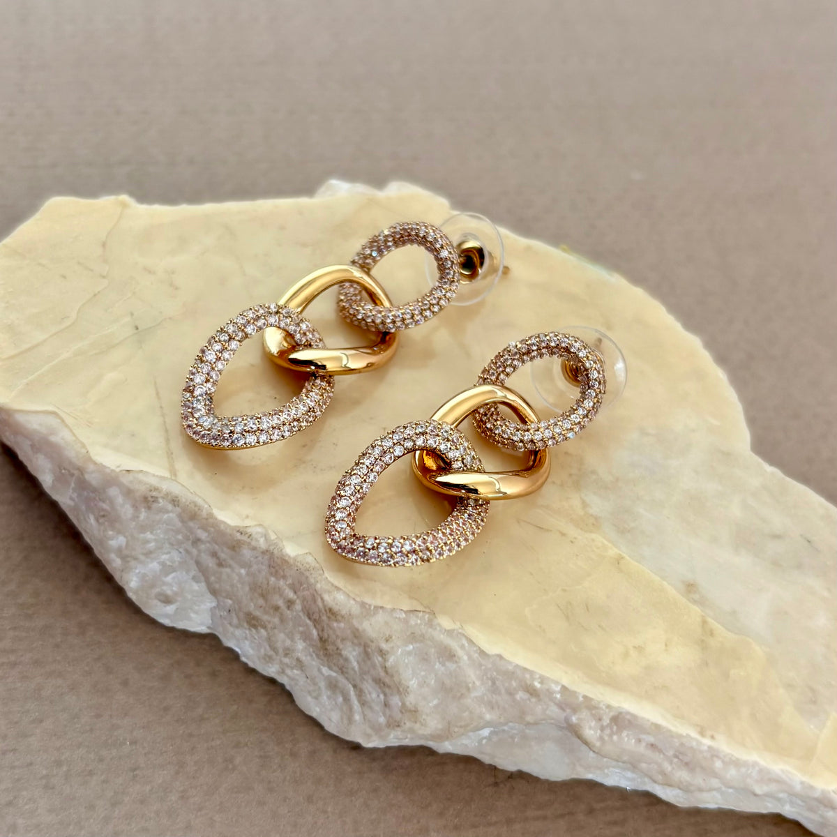 Astelor | Gold Plated Earrings