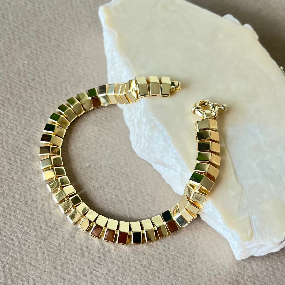 Cecile | Gold Plated Bracelet