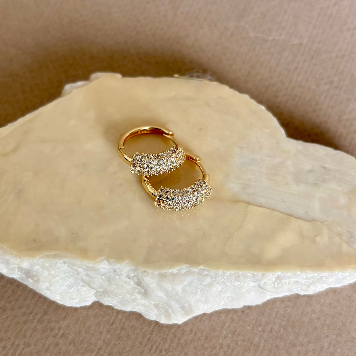 Darmion | Gold Plated Earrings