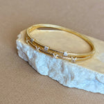 Solennea | Gold Plated Bangle