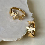 Flowrita | Gold Plated Ring