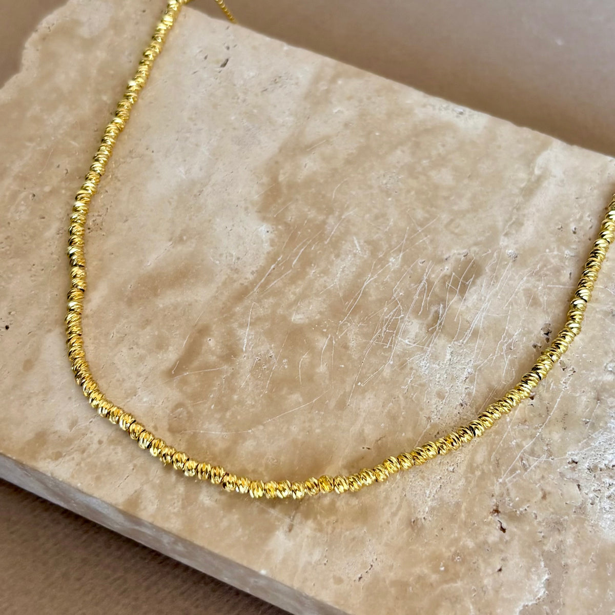 Vela 05 | Gold Plated Necklace