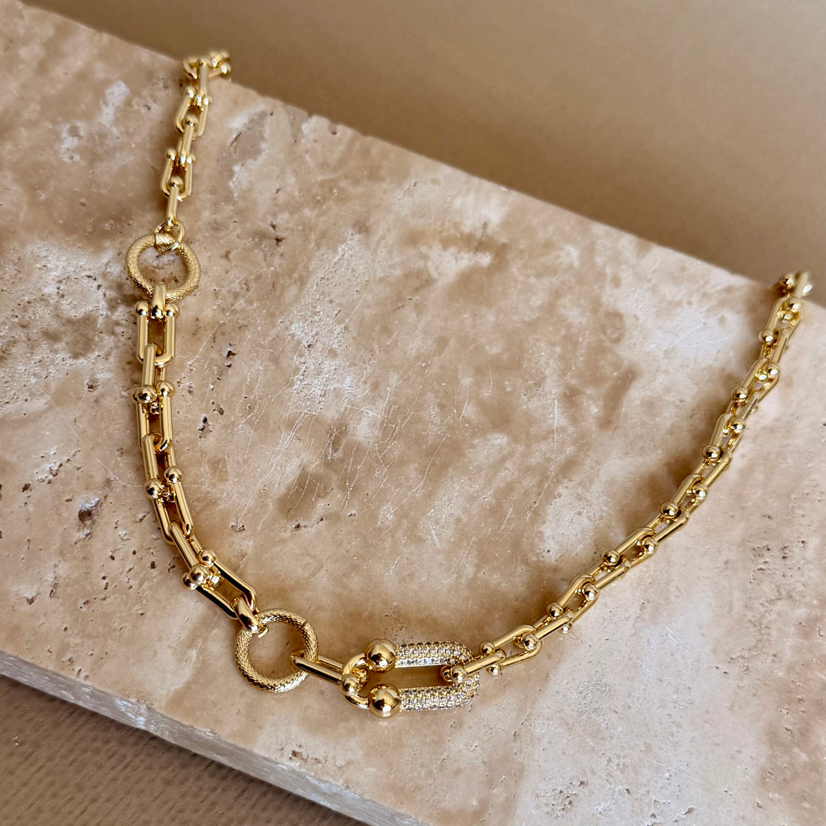Ceyro | Gold Plated Necklace