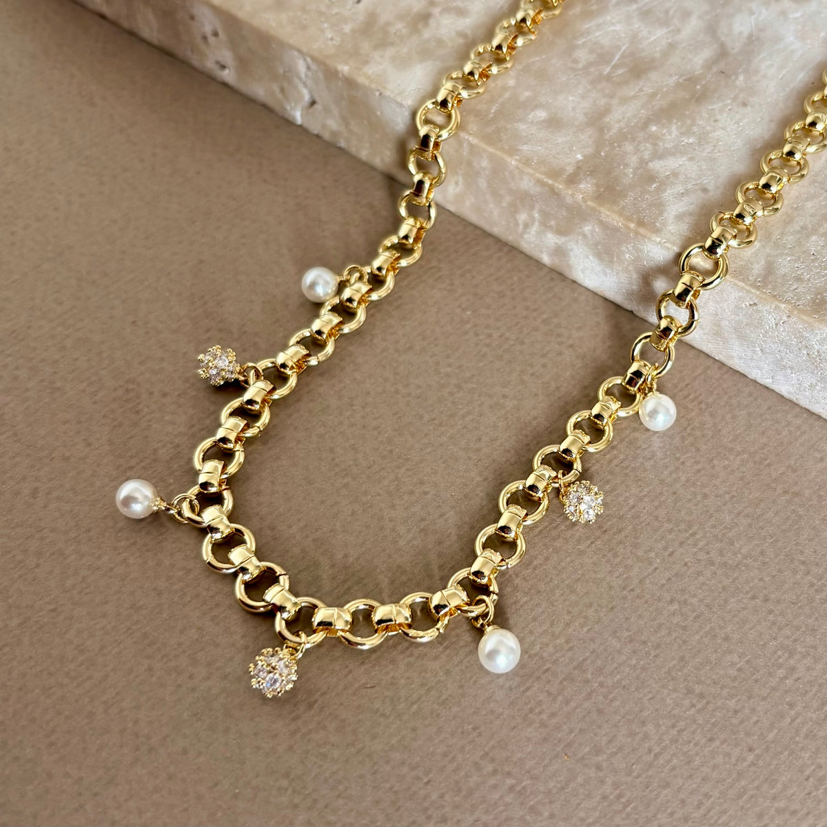 Eltavio | Gold Plated Necklace