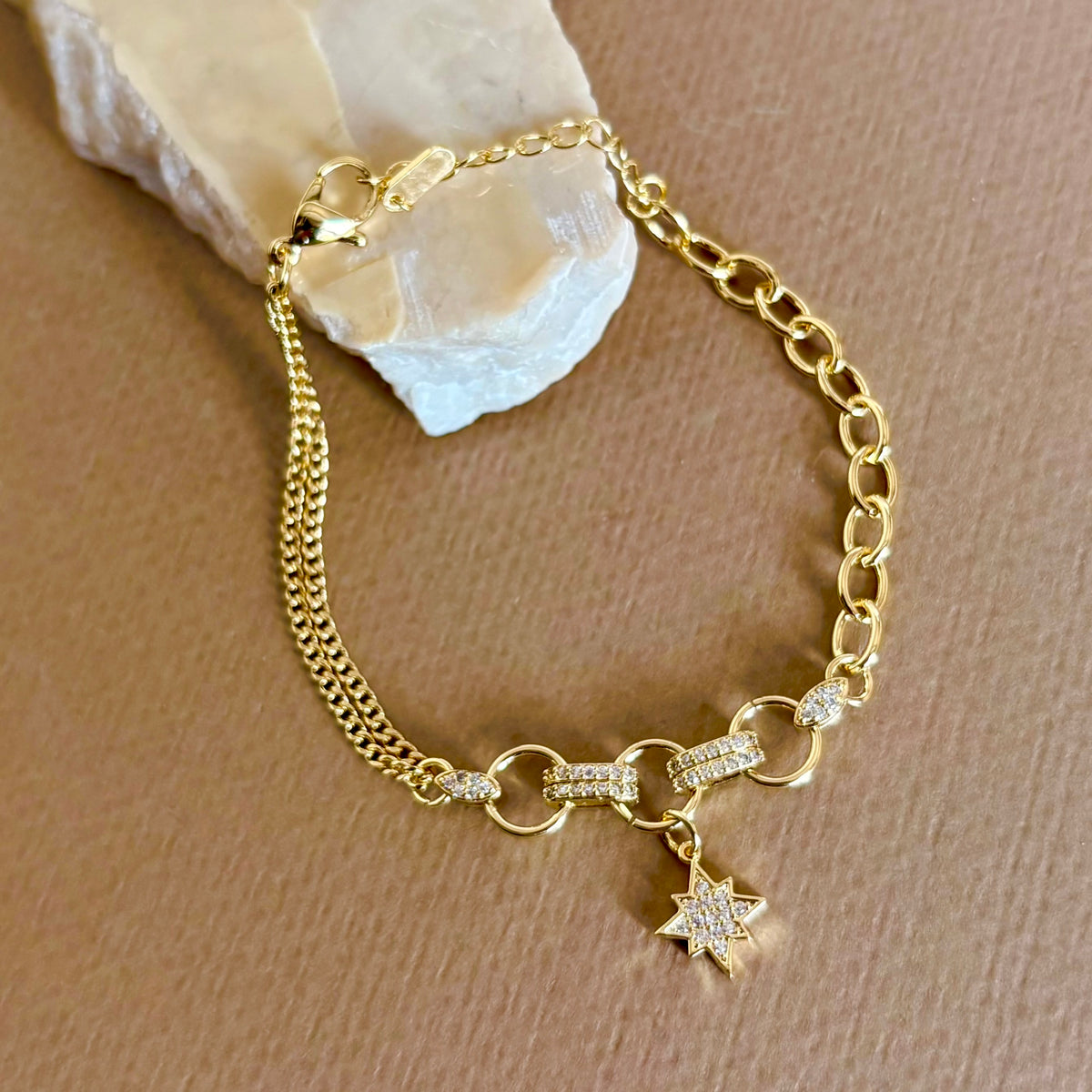 Nylo | Gold Plated Bracelet