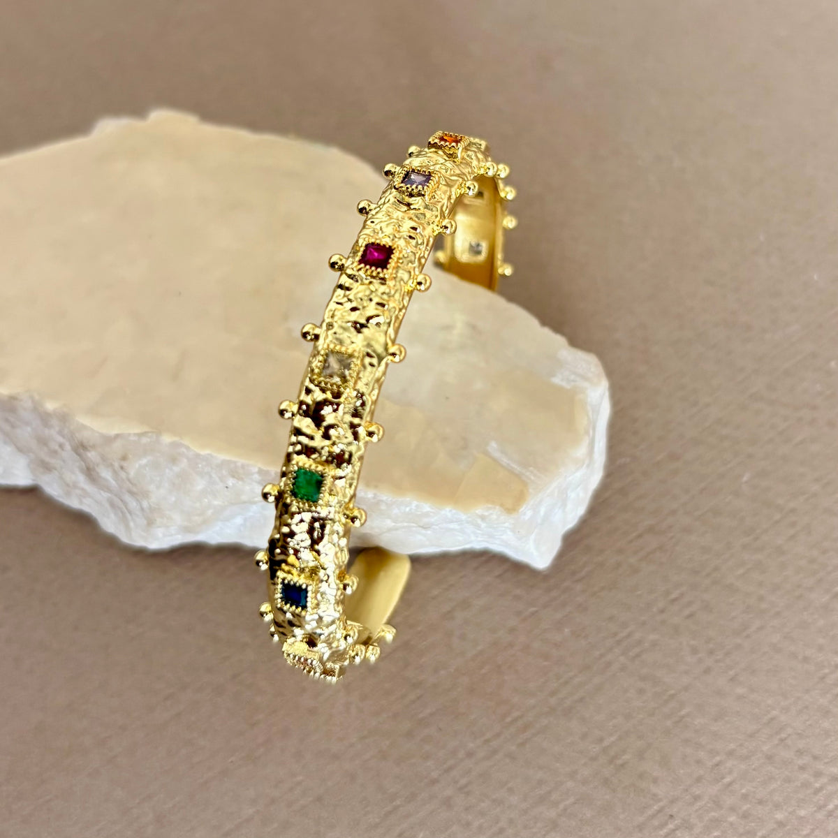 Layali 03 | Gold Plated Bangle