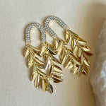 Oslo | Gold Plated Earrings