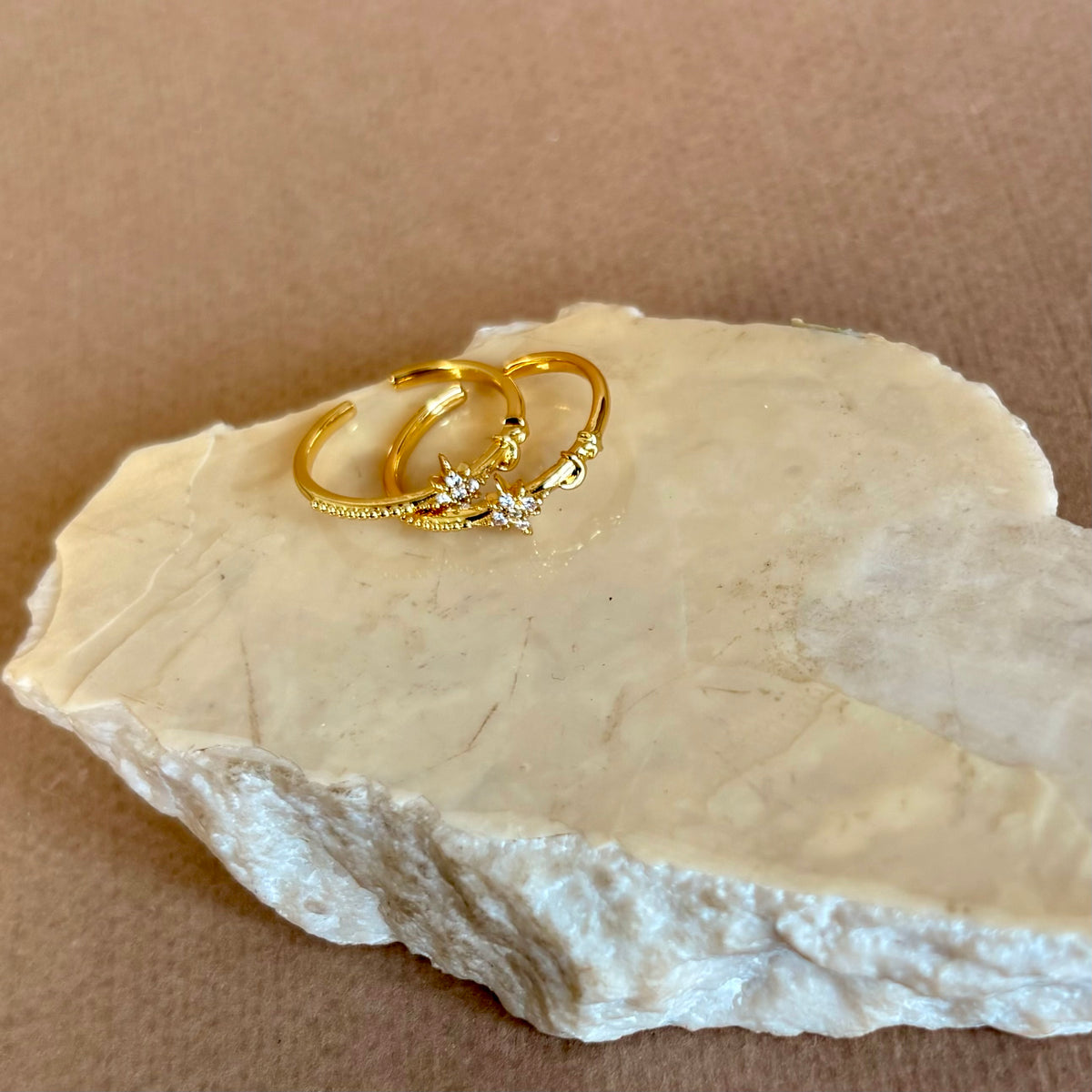 Orelia | Gold Plated Ring