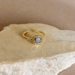 Encira 02 | Gold Plated Ring