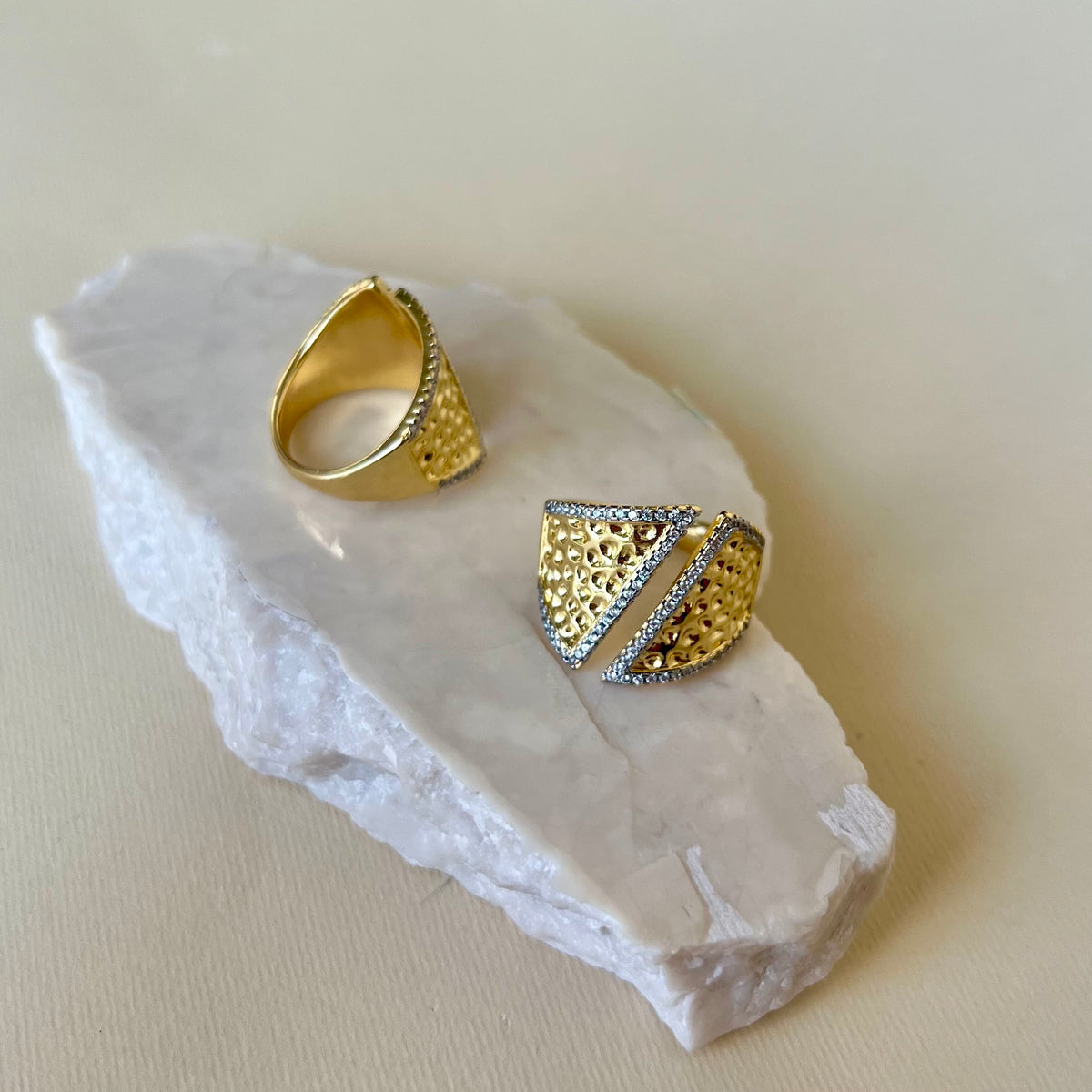 Veloura | Gold Plated Ring