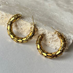 Fola 02 | Gold Plated Earrings