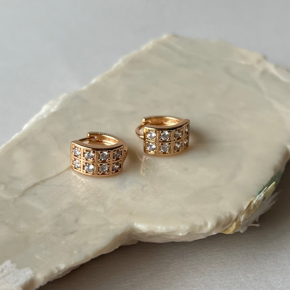 Huggies 03 | Gold Plated Earrings