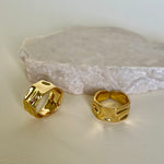 Quenzy | Gold Plated Ring