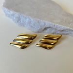 Aspen | Gold Plated Earrings