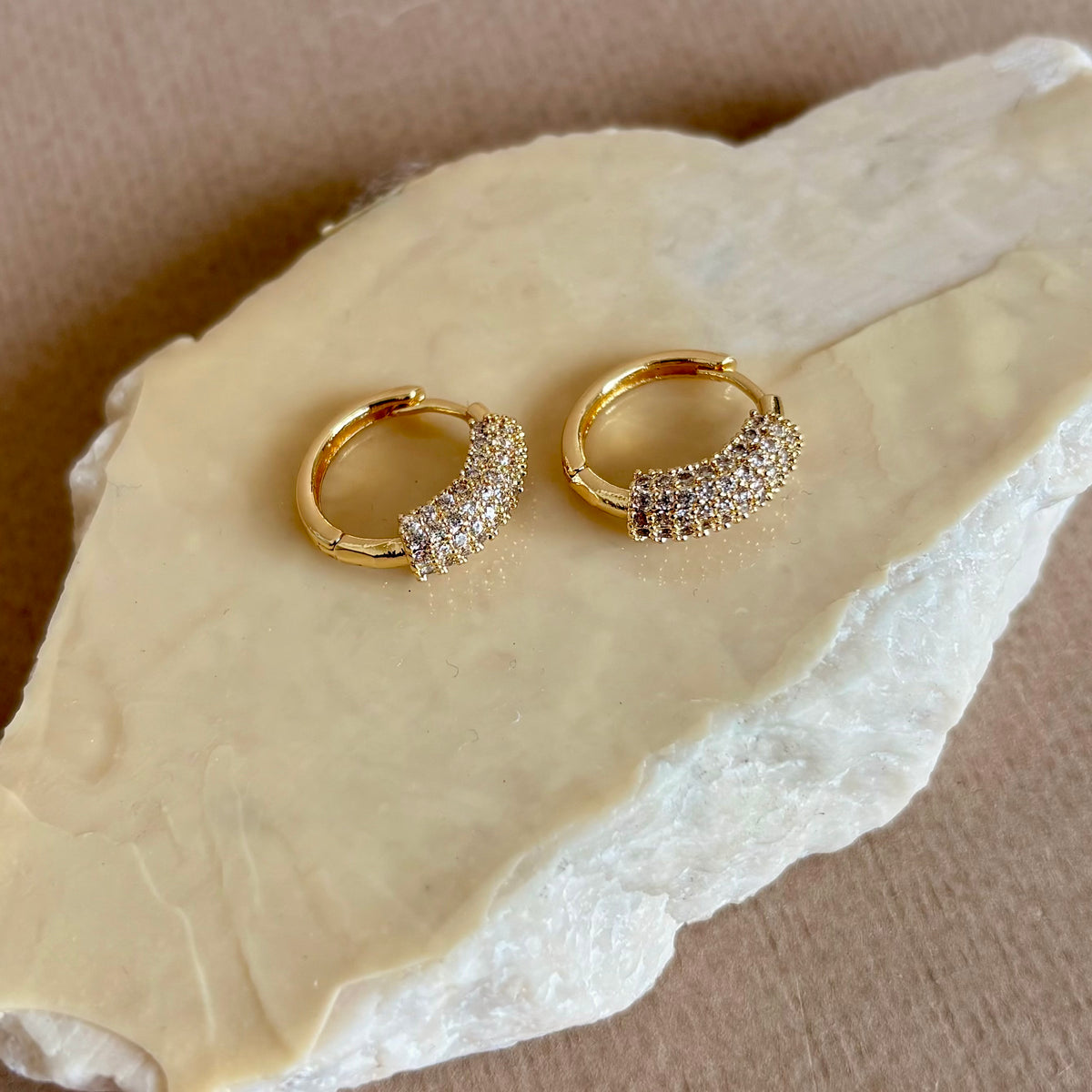 Darmion | Gold Plated Earrings