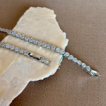 Serelune | White Gold Plated Bracelet