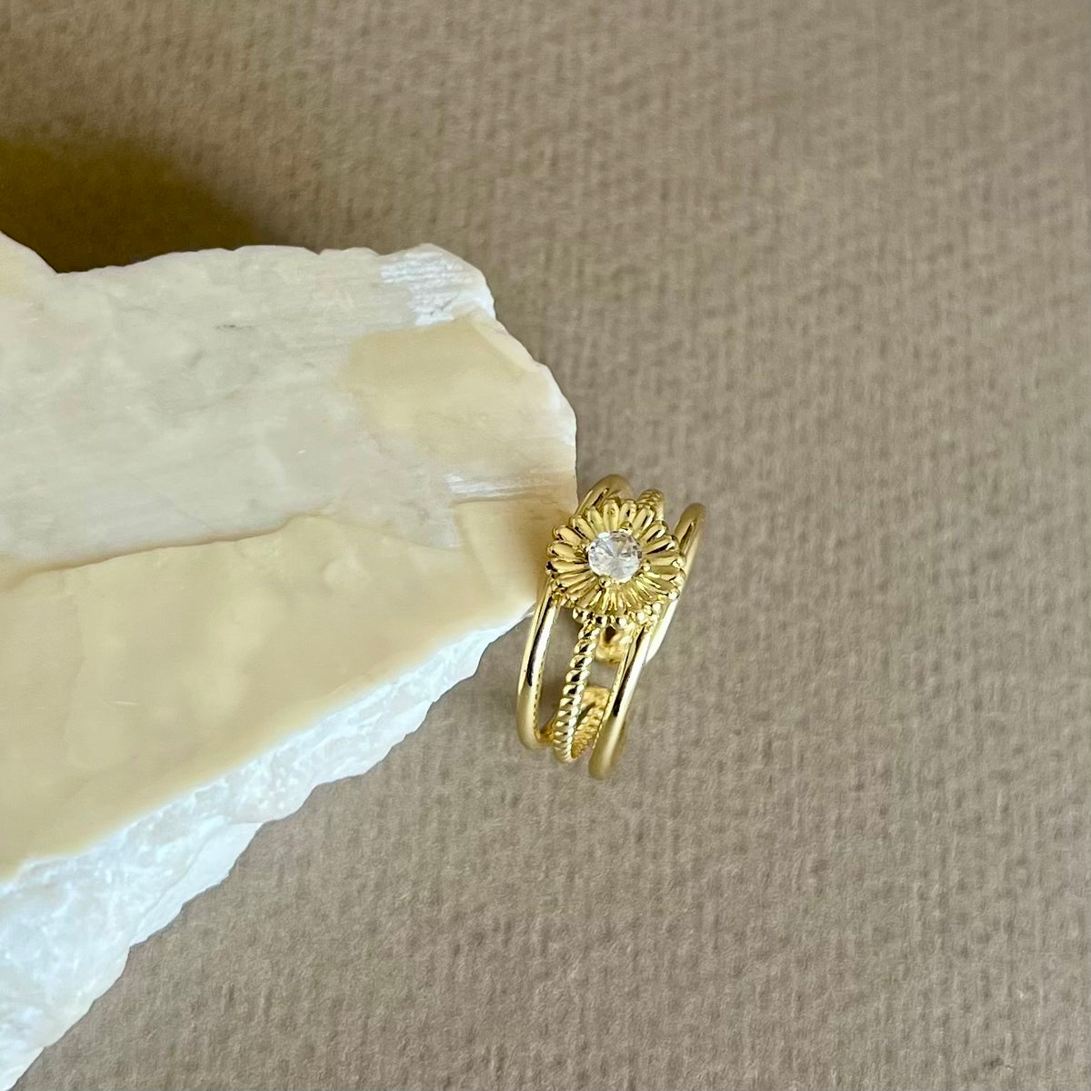 Havana | Gold Plated Ring