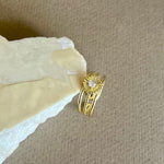 Havana | Gold Plated Ring