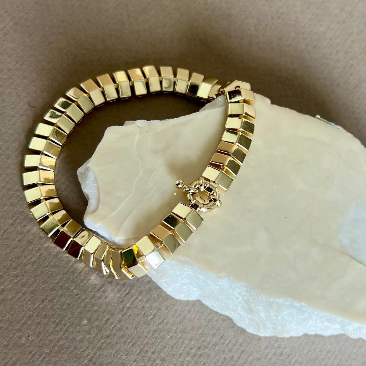 Cecile | Gold Plated Bracelet