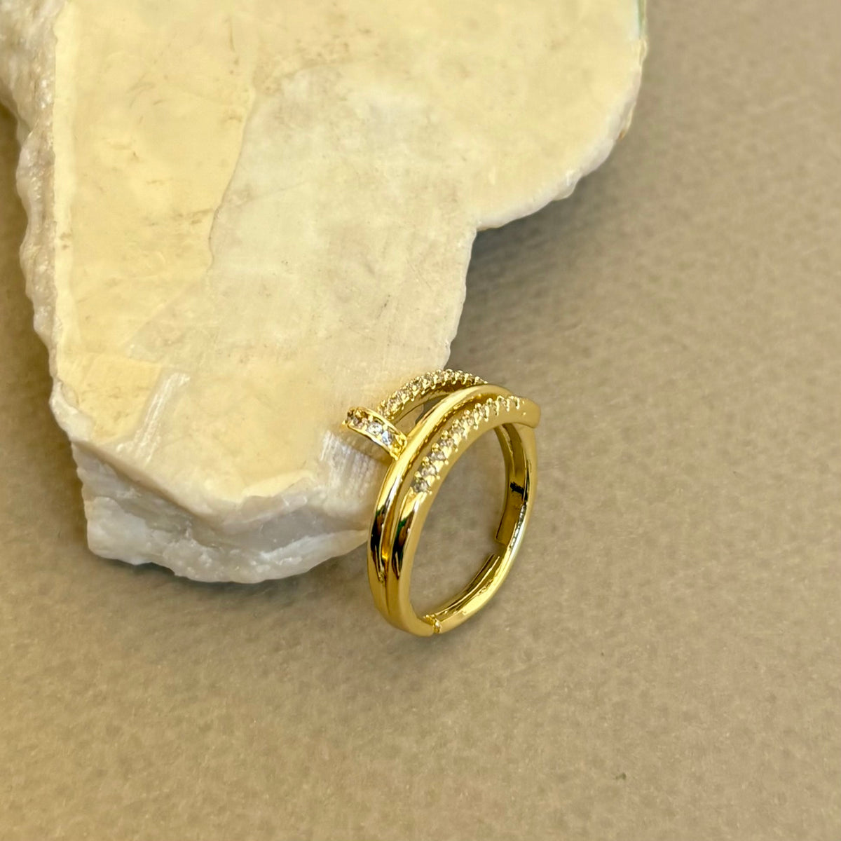 Tallina | Gold Plated Ring