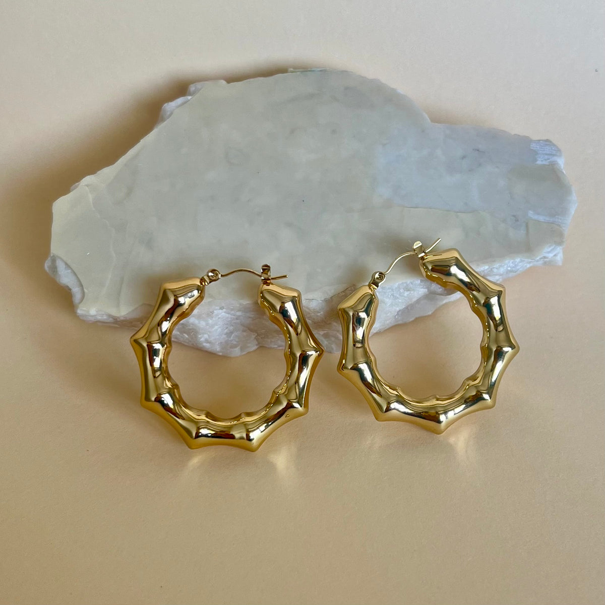 Zaro | Gold Plated Earrings