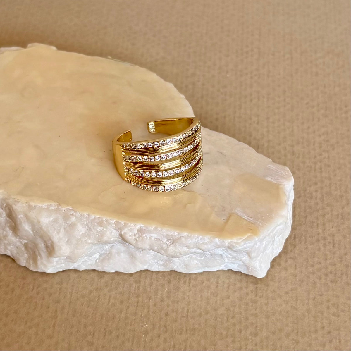Novera | Gold Plated Ring