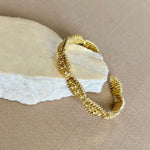 Tavorel | Gold Plated Bangle