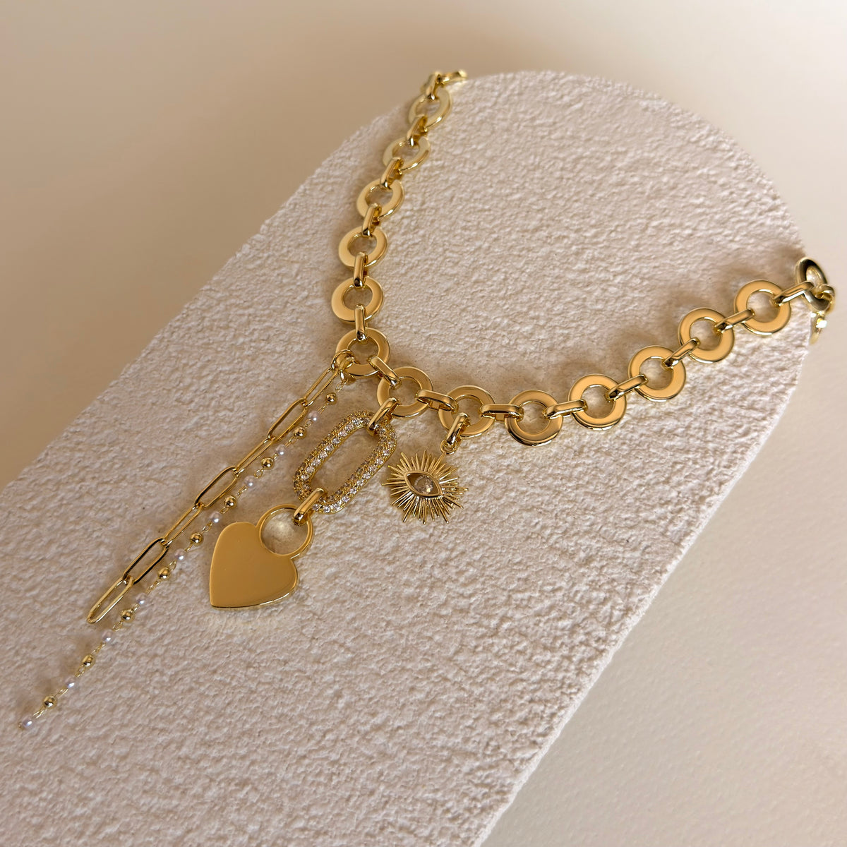 Quorin | Gold Plated Necklace