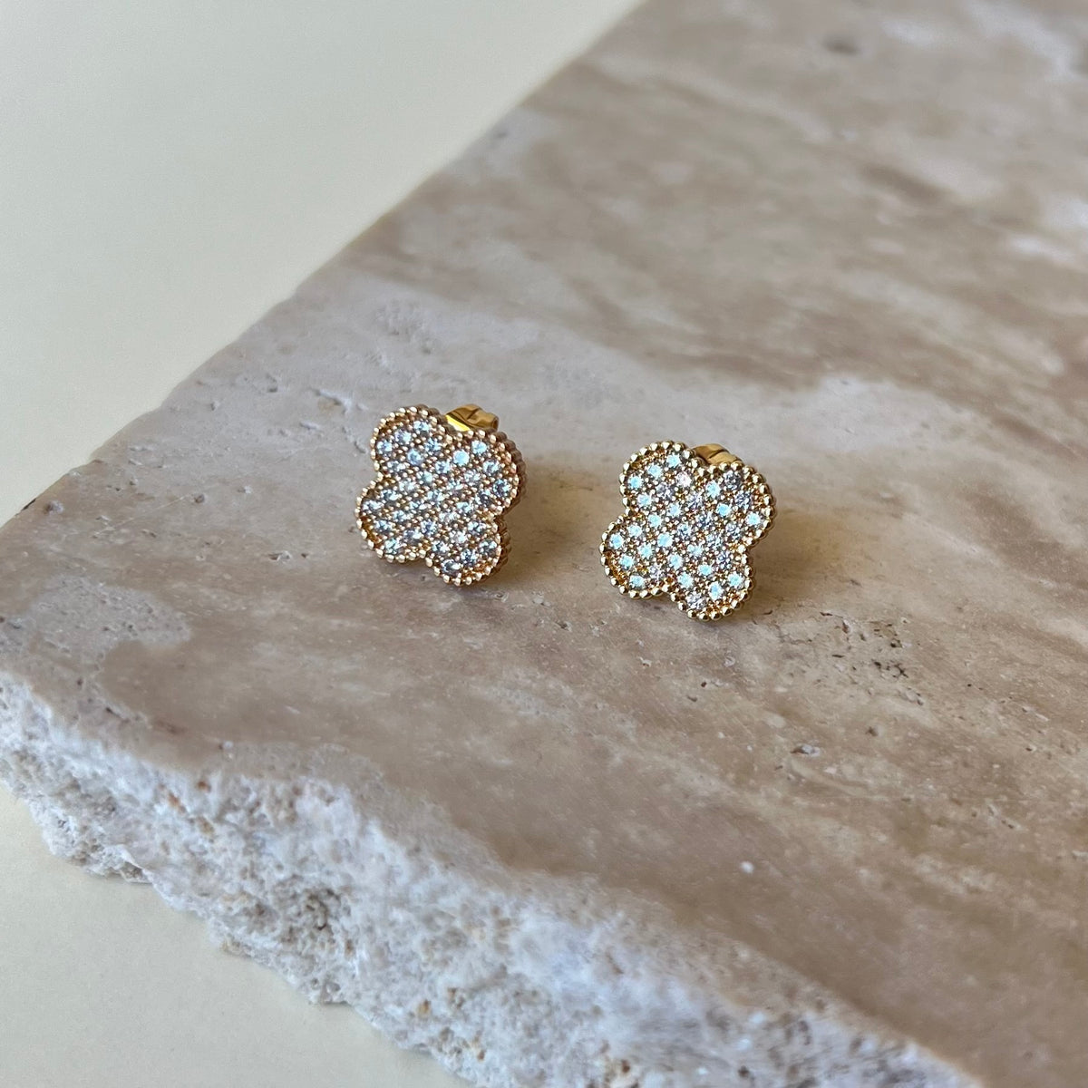 Elodie | Gold Plated Earrings