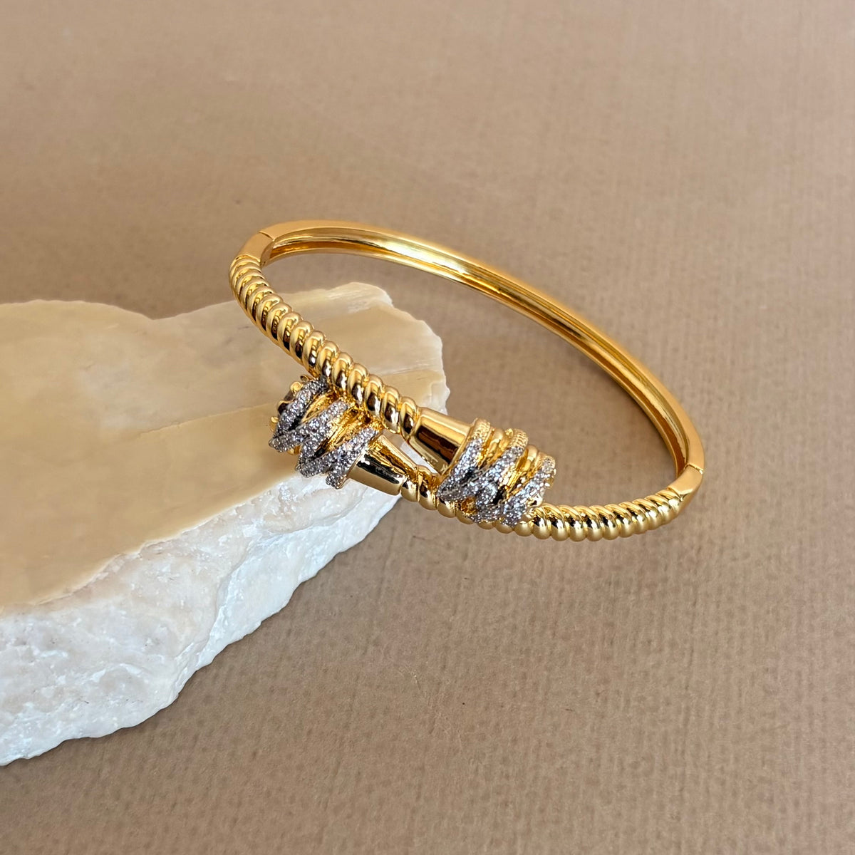 Corenya | Gold Plated Bangle
