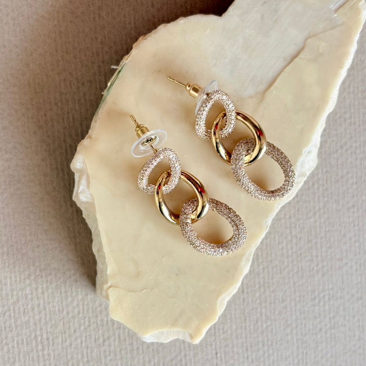 Astelor | Gold Plated Earrings