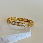 Gleamira | Gold Plated Bangle