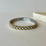 RLX 03 | White Gold Plated Bracelet