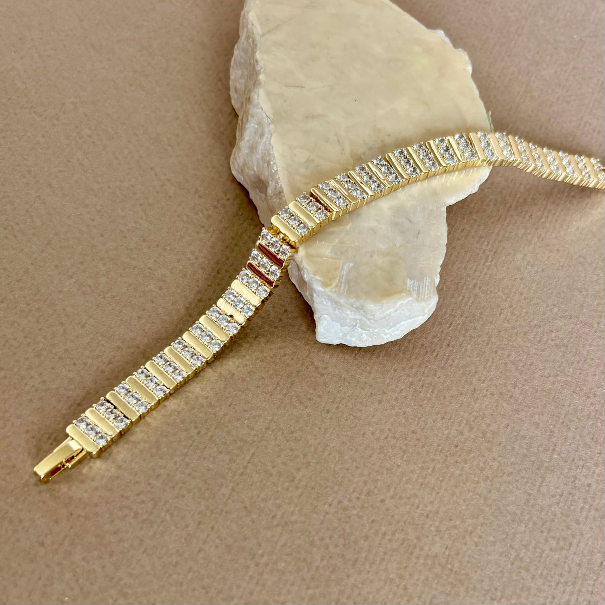 Sahara 03 | Gold Plated Bracelet