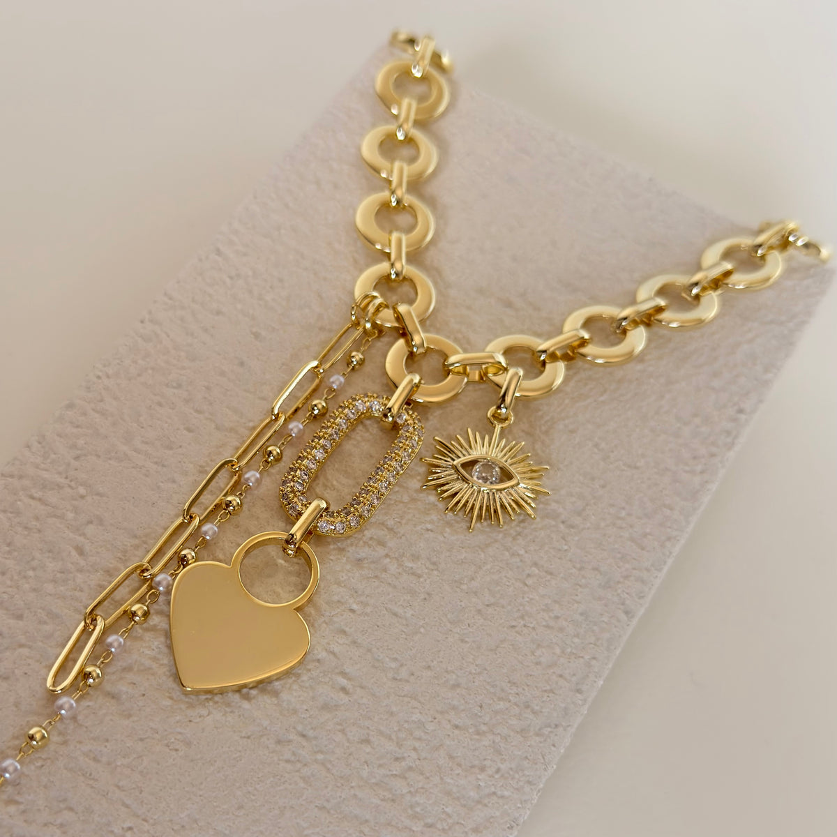 Quorin | Gold Plated Necklace