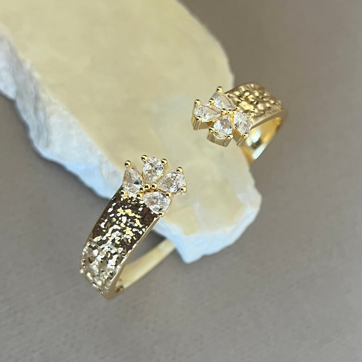 Duke | Gold Plated Bangle