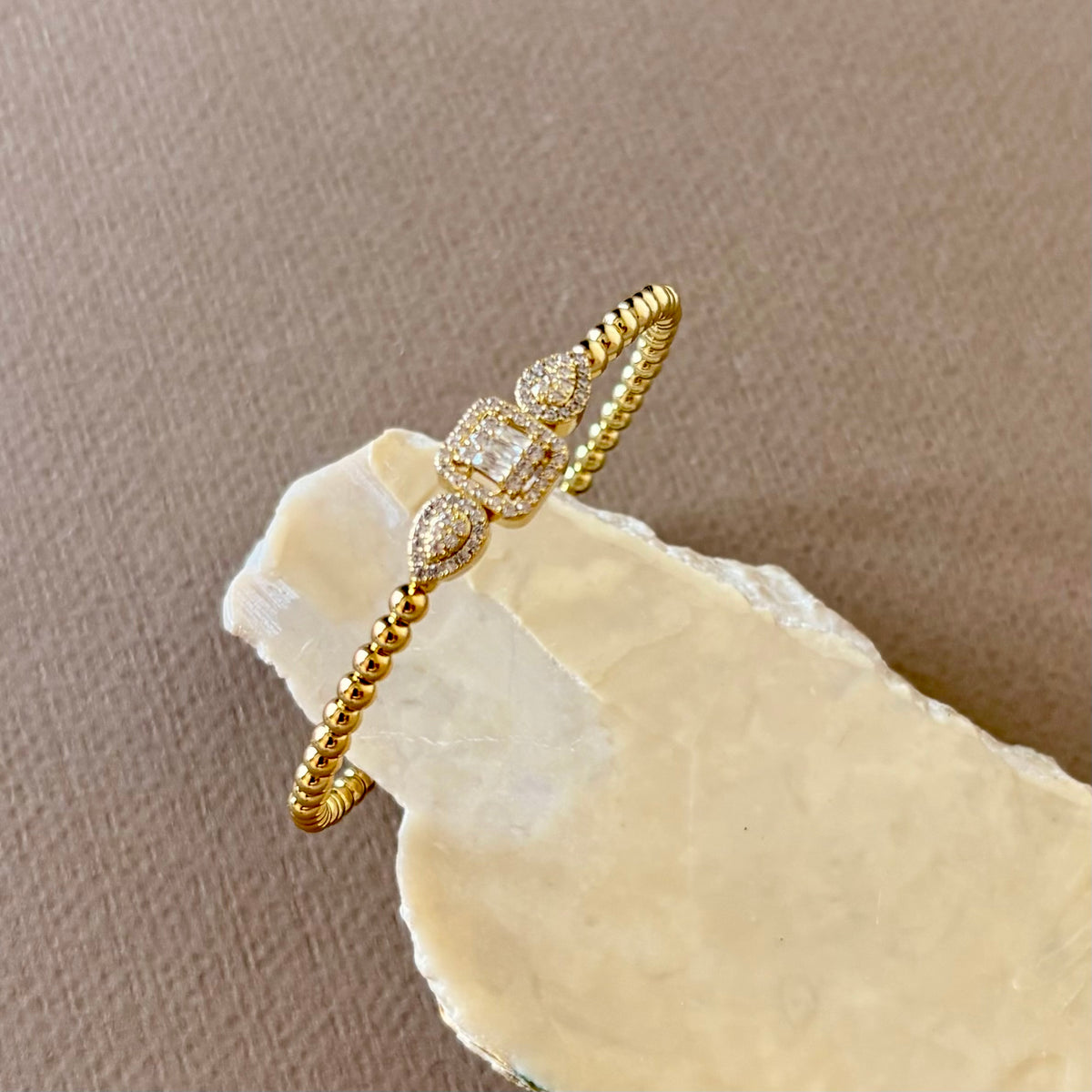 Sinal 04 | Gold Plated Bangle