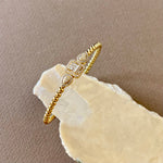 Sinal 04 | Gold Plated Bangle