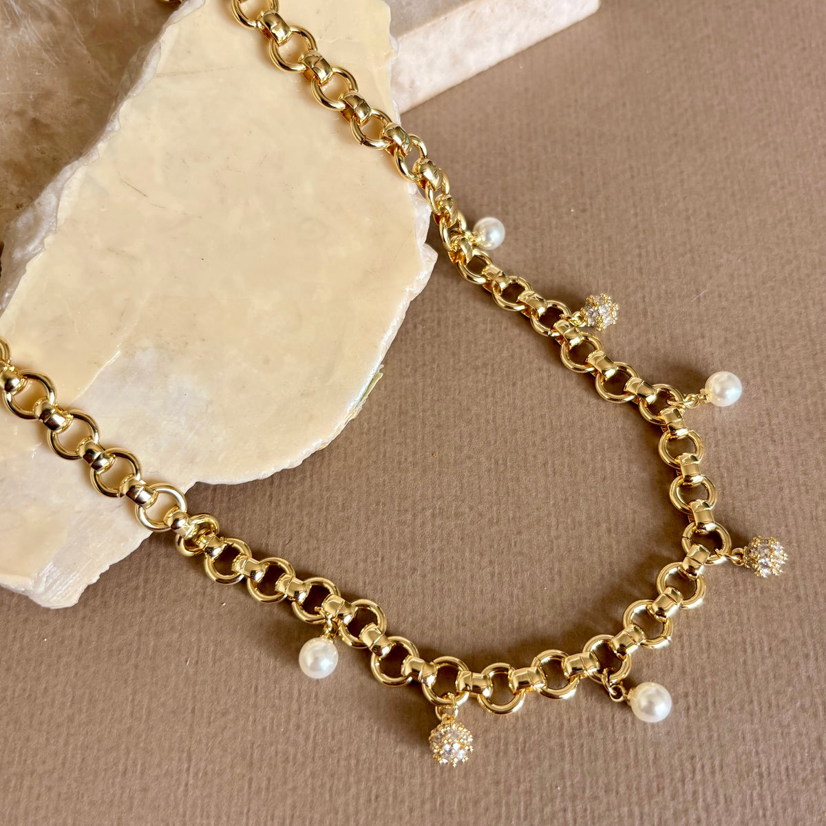 Eltavio | Gold Plated Necklace