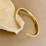Orfin 02 | Gold Plated Bangle