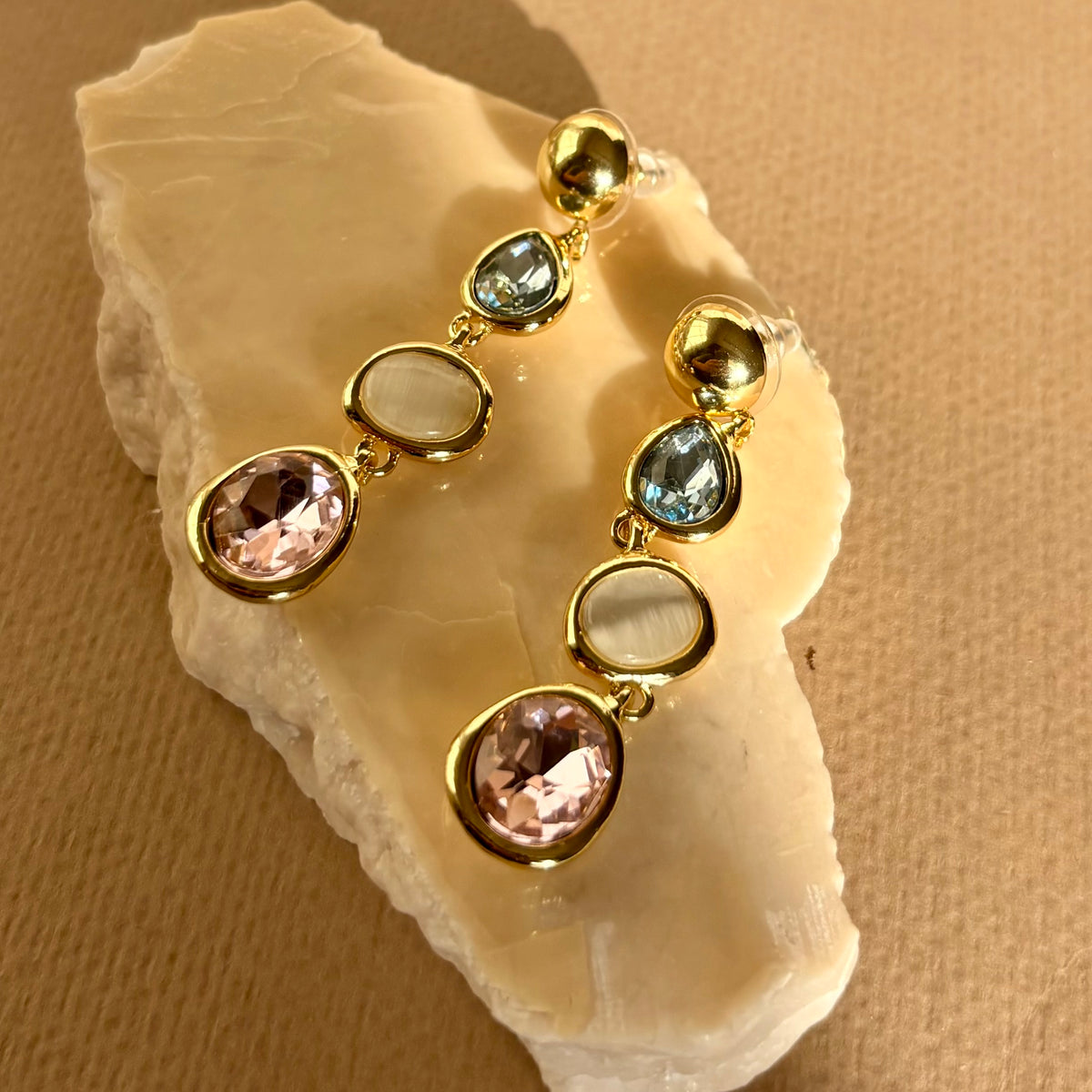 Bavion | Gold Plated Earrings