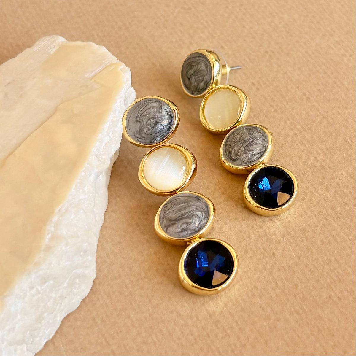 Cavorel | Gold Plated Earrings