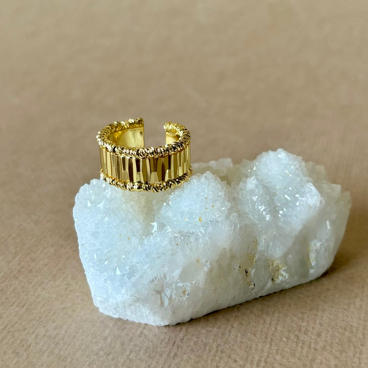 Celeste 02 | Gold Plated Ring