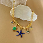 Shore-Line Muse | Gold Plated Necklace