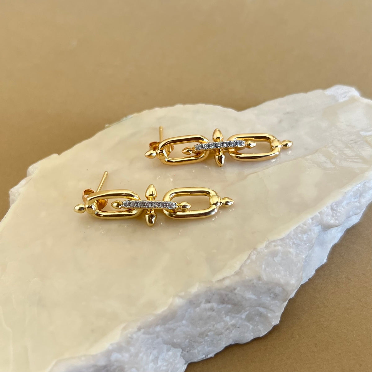 Orvanna | Gold Plated Earrings